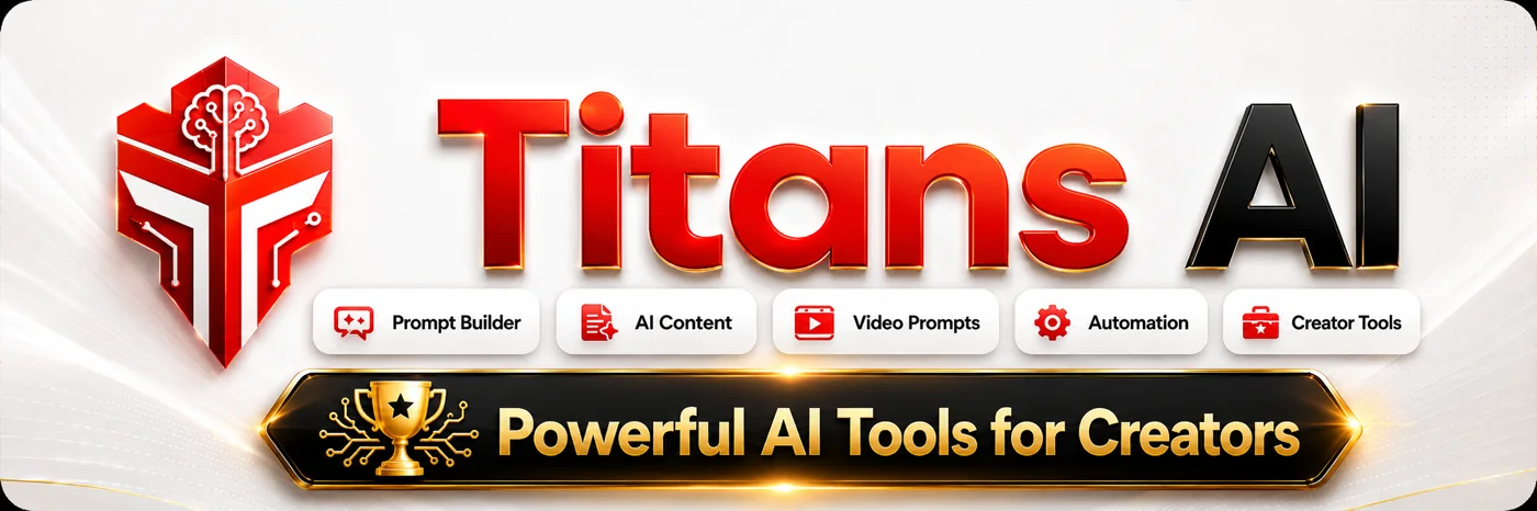 Titans AI content creation ecosystem
